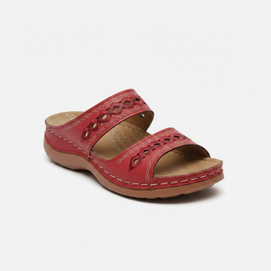 Fiora - Retro Open-Toe Slide Sandal Women