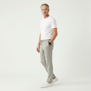 Struxo - Slim Fit Stretch Drawstring Pants