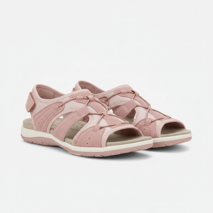 Yvaine - Open-Toe Multi-Strap Flat Sandal