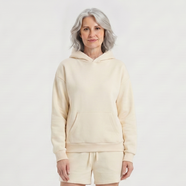 Tropicova - Oversized Tropical Embroidered Hoodie