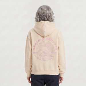 Tropicova - Oversized Tropical Embroidered Hoodie