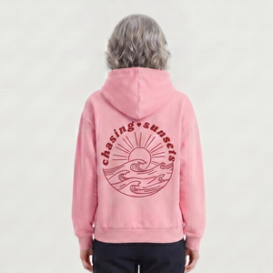 Tropicova - Oversized Tropical Embroidered Hoodie