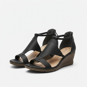 Solene - Wedge Heel Open-Toe Sandal