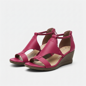 Solene - Wedge Heel Open-Toe Sandal