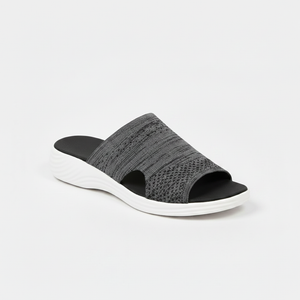 Leora - Slip-On Wedge Sandal With Wide Band