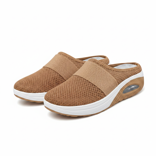 Harah - Slip-On Mule With Cushioned Platform Sole