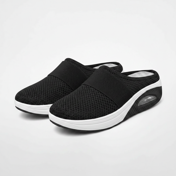 Harah - Slip-On Mule With Cushioned Platform Sole