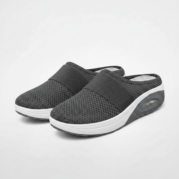 Harah - Slip-On Mule With Cushioned Platform Sole