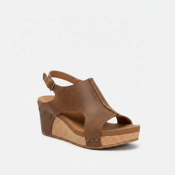 Mia - Open-Toe Wedge Sandal For Women