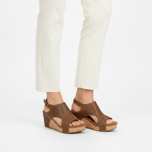 Mia - Open-Toe Wedge Sandal For Women