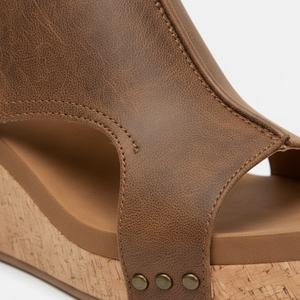 Mia - Open-Toe Wedge Sandal For Women
