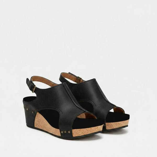 Mia - Open-Toe Wedge Sandal For Women