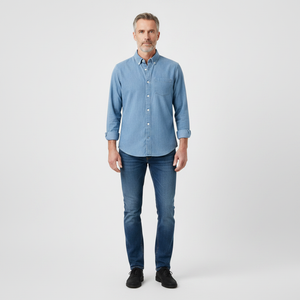 Walker - Relaxed Fit Button-Front Shirt