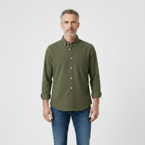 Walker - Relaxed Fit Button-Front Shirt
