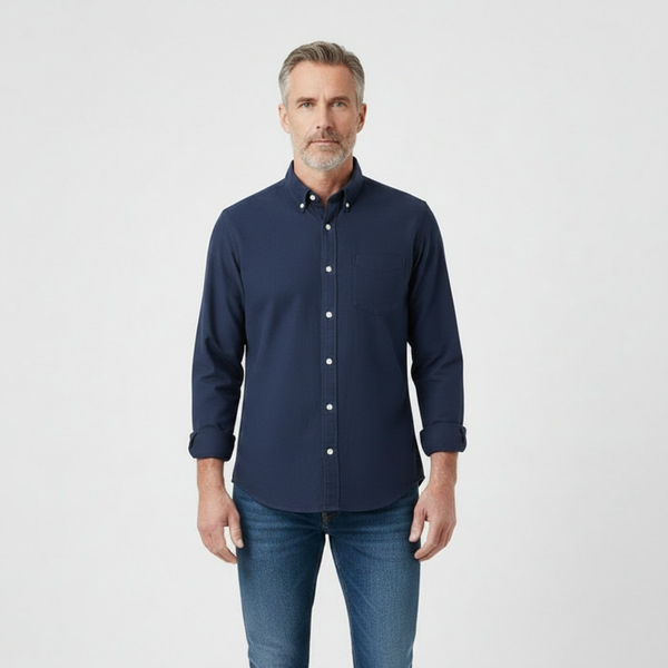 Walker - Relaxed Fit Button-Front Shirt