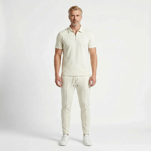 Thyren - Slim Fit Polo And Pants Matching Set
