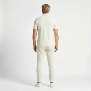 Thyren - Slim Fit Polo And Pants Matching Set