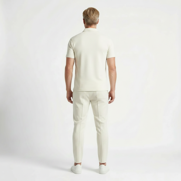 Thyren - Slim Fit Polo And Pants Matching Set