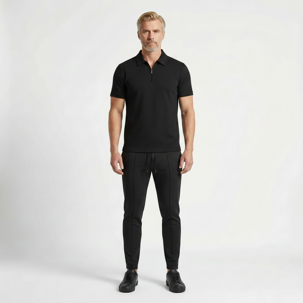 Thyren - Slim Fit Polo And Pants Matching Set