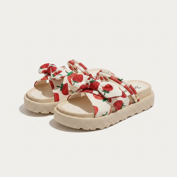 Noemi - Bow-Detail Platform Sandal For Women