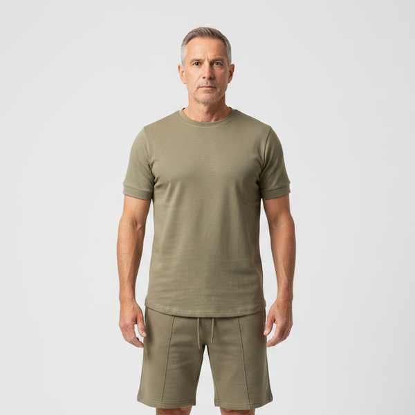 Nicolas- Matching Short Sleeve Tee And Shorts Set