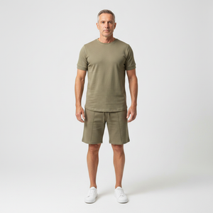 Nicolas- Matching Short Sleeve Tee And Shorts Set