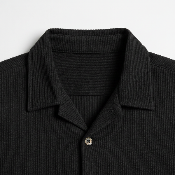 Julian- Short-Sleeve Button-Up Shirt And Shorts Set