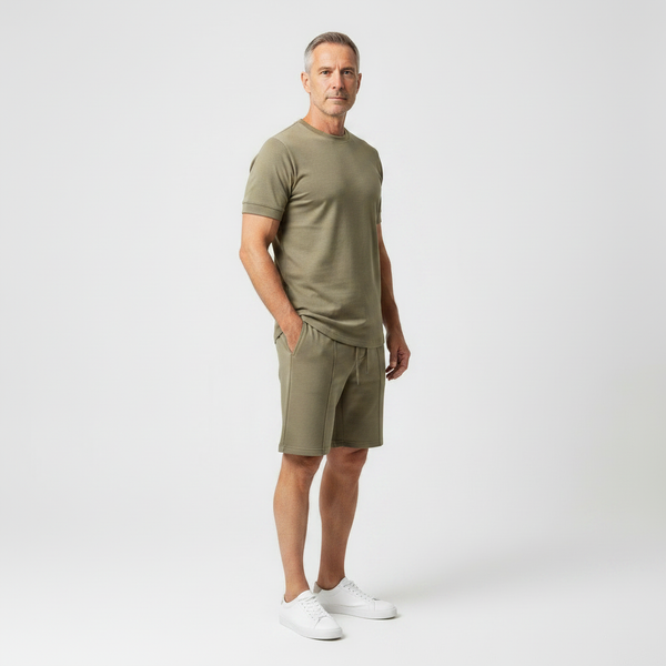 Nicolas- Matching Short Sleeve Tee And Shorts Set