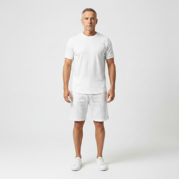 Nicolas- Matching Short Sleeve Tee And Shorts Set