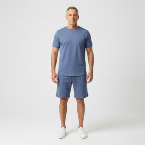 Nicolas- Matching Short Sleeve Tee And Shorts Set