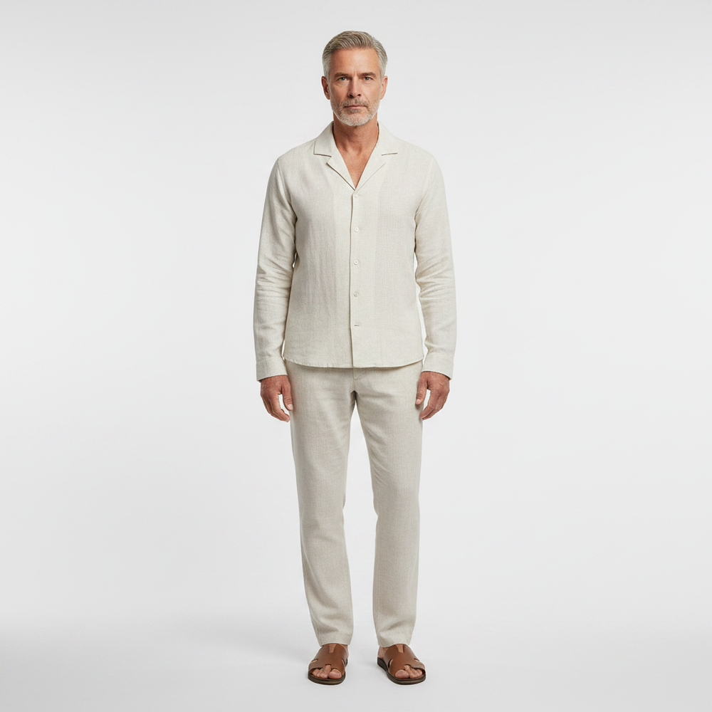 Bastian- Matching Shirt And Pants Set
