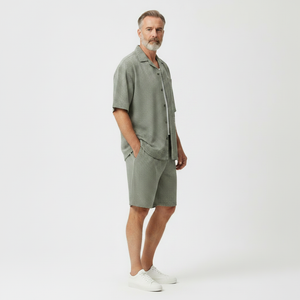 Valentino- Matching Short Sleeve Shirt And Shorts Set