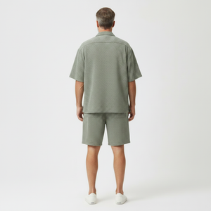 Valentino- Matching Short Sleeve Shirt And Shorts Set