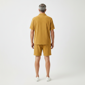 Gabriell - Short-Sleeve Shirt And Shorts Set