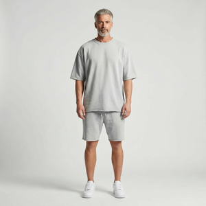 Leonardo- Casual Loose Fit Shorts And Tee Set