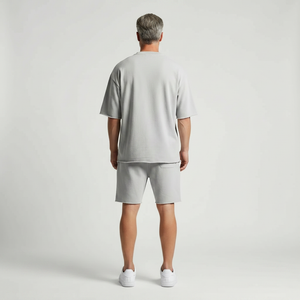 Leonardo- Casual Loose Fit Shorts And Tee Set