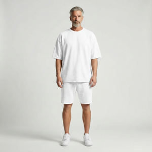 Leonardo- Casual Loose Fit Shorts And Tee Set