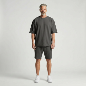 Leonardo- Casual Loose Fit Shorts And Tee Set