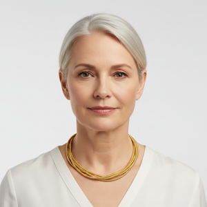 Auralyx - Multilayer Wrap Snake Chain Necklace