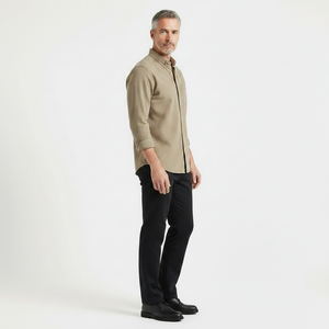 Driftlow - Long Sleeve Button-Down Men's Shirt