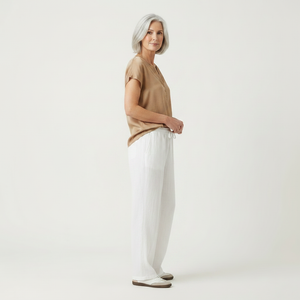 Veluxe - V-Neck Short Sleeve Women's Top