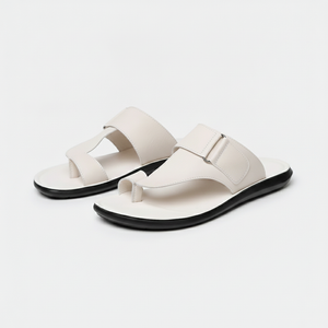 Vionette - Toe-Loop Slide Sandal With Contoured Footbed
