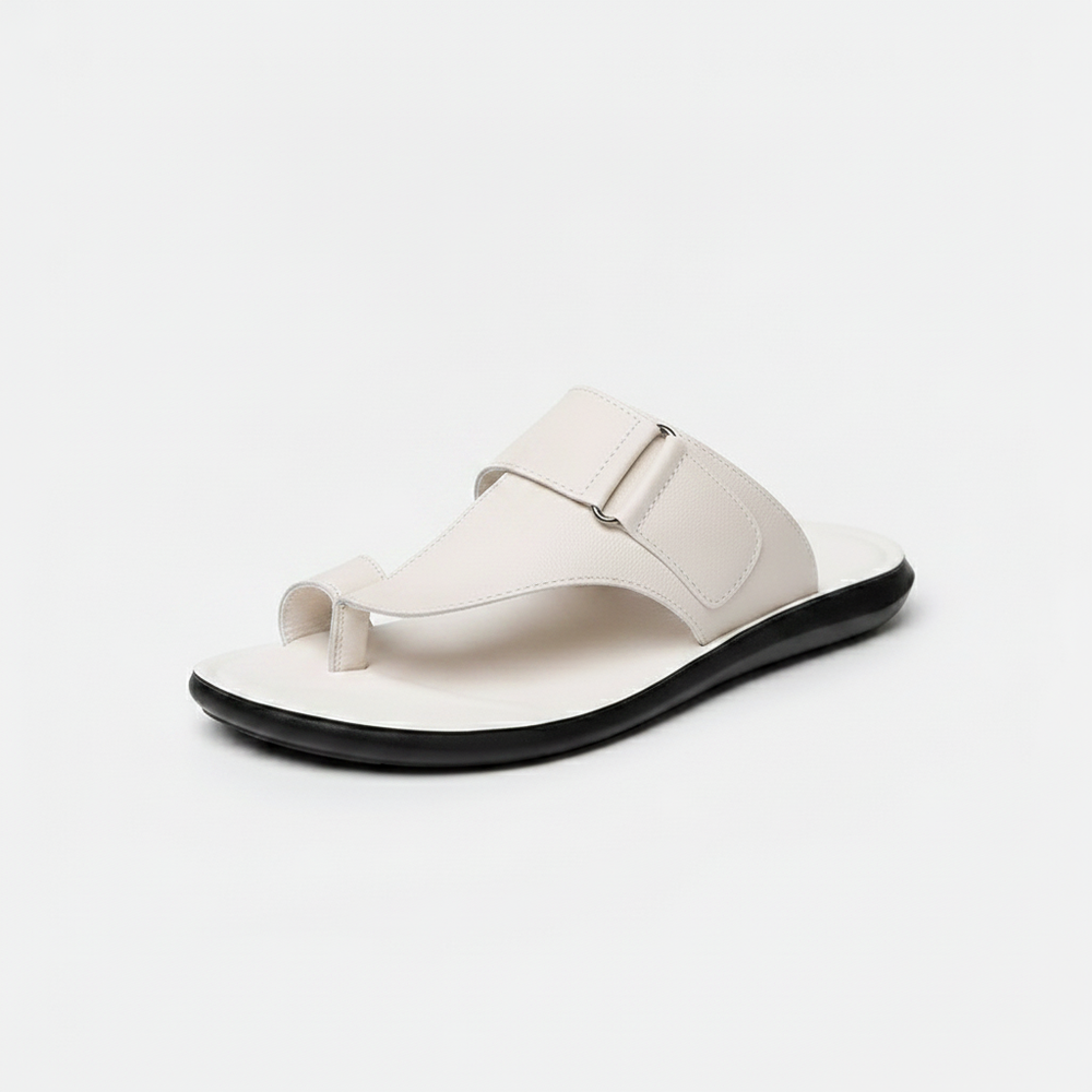 Vionette - Toe-Loop Slide Sandal With Contoured Footbed