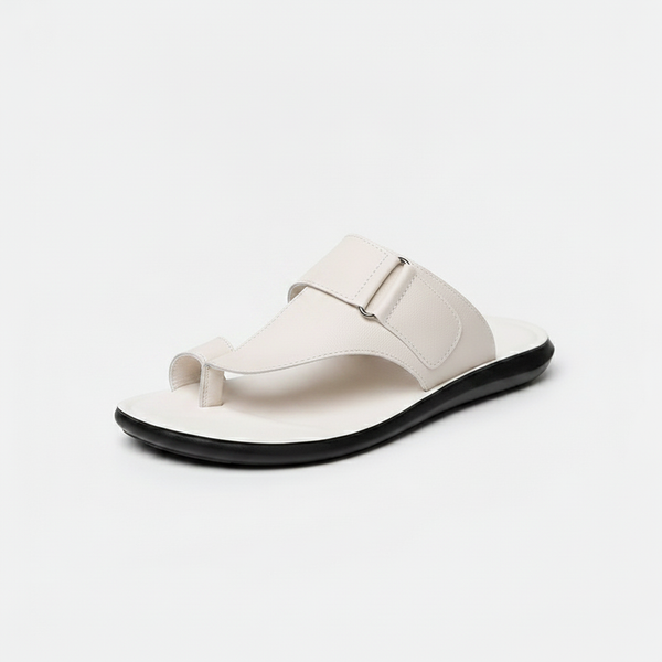 Vionette - Toe-Loop Slide Sandal With Contoured Footbed