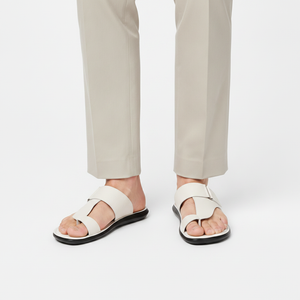 Vionette - Toe-Loop Slide Sandal With Contoured Footbed