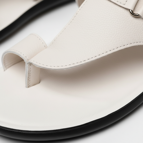 Vionette - Toe-Loop Slide Sandal With Contoured Footbed
