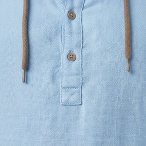 Callan - Hooded Pullover Shirt With Drawstring