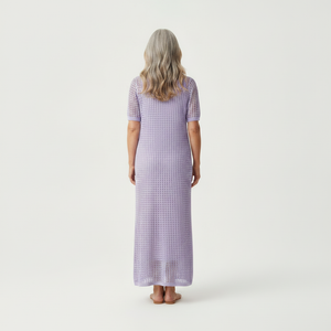 Elara - Hollow-Out Layered Maxi Dress