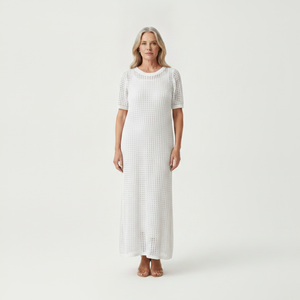 Elara - Hollow-Out Layered Maxi Dress