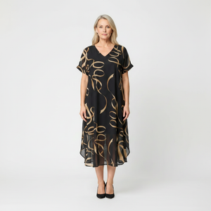 Orielle - Relaxed Fit Midi Casual Dress